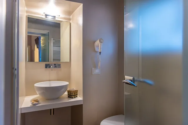غرفة عائلية بسرير كينج مع أريكة، Palazzo Arco Cadura Hotel & Spa 5/10