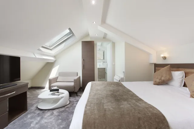 جناح جونيور بسرير كوين مع أريكة، Hotel Apolonia Paris Mouffetard, Sure Hotel Collection by BW 2/10