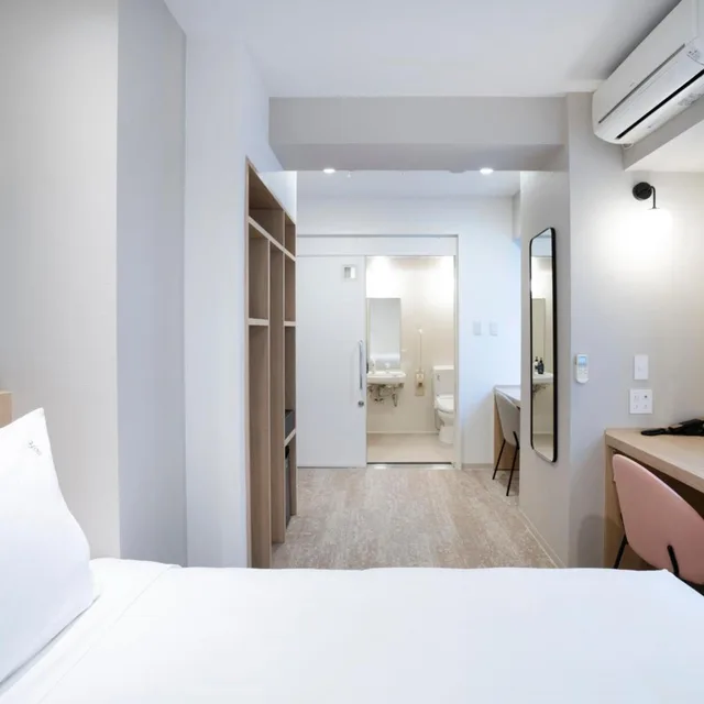 غرفة بسرير مزدوج لذوي الإعاقة، Garner Hotel Kyoto Shijo Karasuma by IHG 1/2