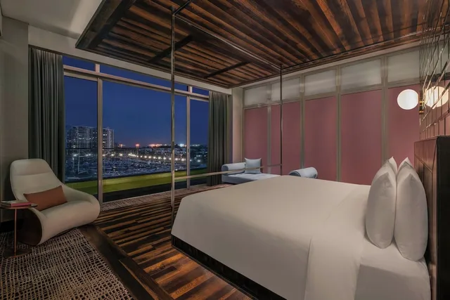 جناح رئاسي بسرير كينج بغرفة نوم واحدة، W Singapore Sentosa Cove 1/4