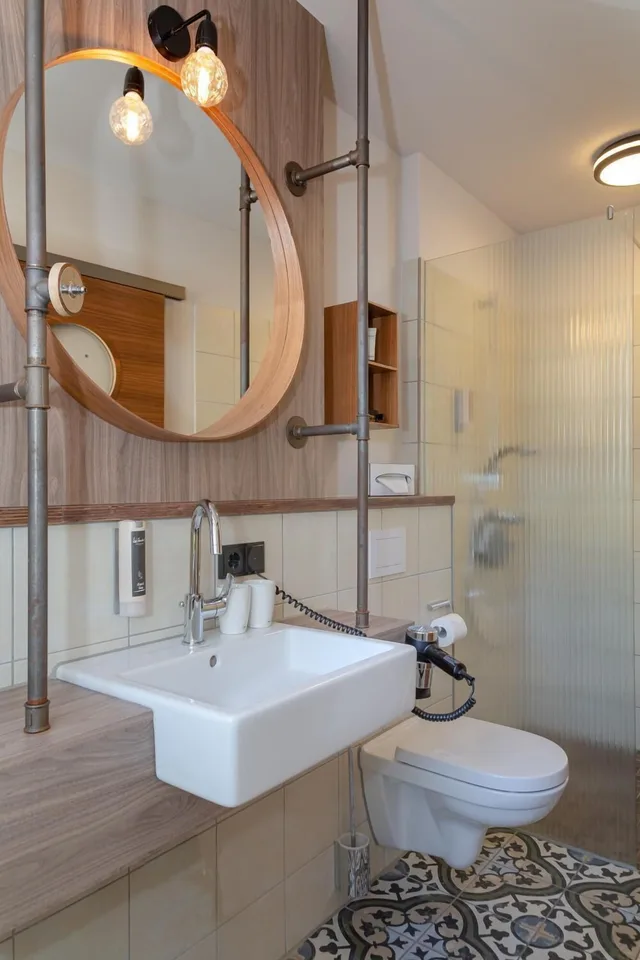 غرفة كومفورت بسرير مزدوج، Hotel Luise 9/9