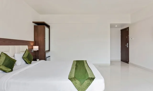 غرفة ديلوكس بسرير كوين، Treebo Staycation Holiday 6/7