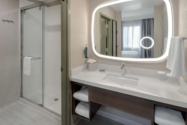جناح بسرير كينج بغرفة نوم واحدة مع أريكة، DoubleTree Suites by Hilton Hotel Mt. Laurel 3/3