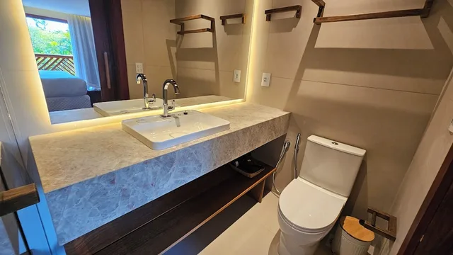 غرفة ديلوكس بسرير كينج، Pousada Casa Do Forte 5/6