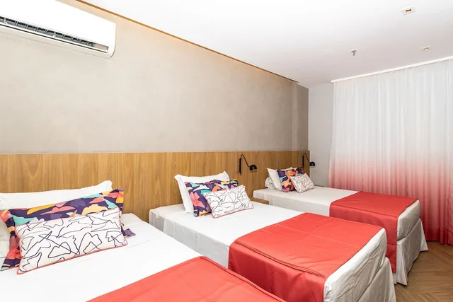 غرفة قياسية ثلاثية بثلاثة أسرّة، Hotel Astoria Ipanema 2/7