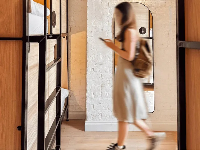 سكن مشترك مختلط بأربعة أسرّة بحمام مشترك، Gardiner House Hostel 5/5