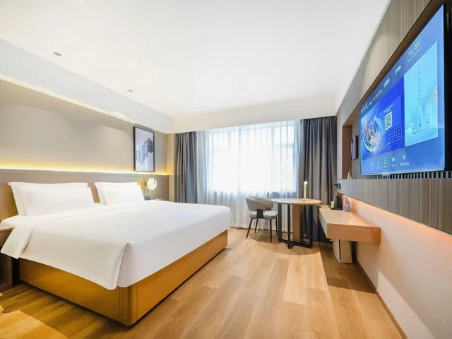 غرفة بزنس بسرير مزدوج، Lavande Hotel Guangzhou Zhongshan 8th Road Metro Station 1/2