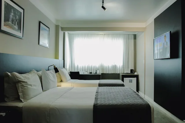 غرفة ثلاثية بسرير كوين وسرير فردي، Hotel Santa Inn 7/9