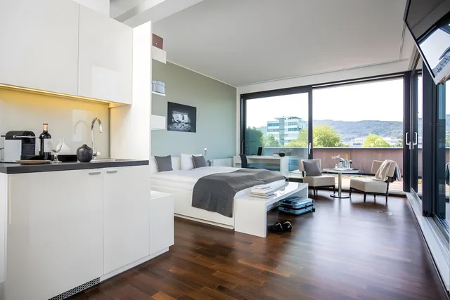 Loft, Premium, King Bed, The Flag Zurich 1/2