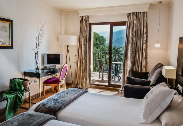 غرفة كومفورت بسريرين منفصلين، B bou Hotel La Vinuela & Spa 2/4