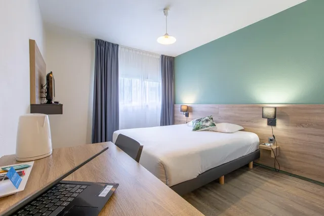غرفة بسرير مزدوج، Comfort Aparthotel Le Mans 7/10