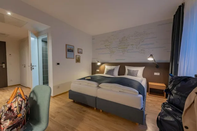 غرفة بسرير مزدوج، JUFA Hotel Hamburg HafenCity 2/9