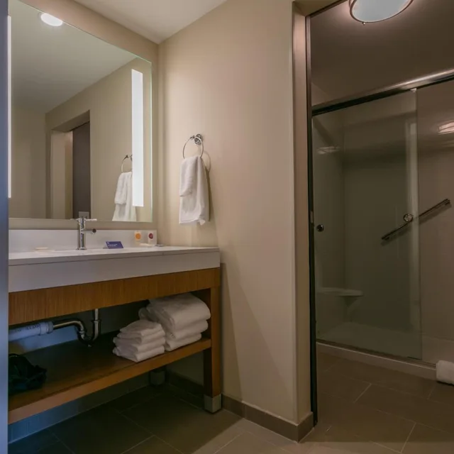 غرفة بسرير كينج بإطلالة مع أريكة، Hyatt Place Wilmington Riverfront 3/3