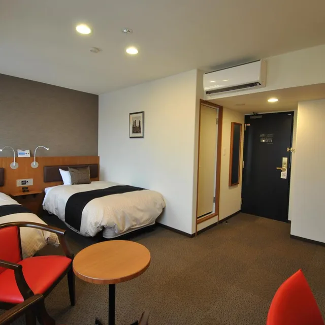 غرفة بسريرين منفصلين للمدخنين، Hotel Mark-1 Tsukuba 3/5