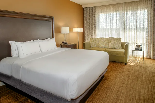 غرفة بسرير كينج لذوي الإعاقة، Hilton St. Louis Airport 1/4