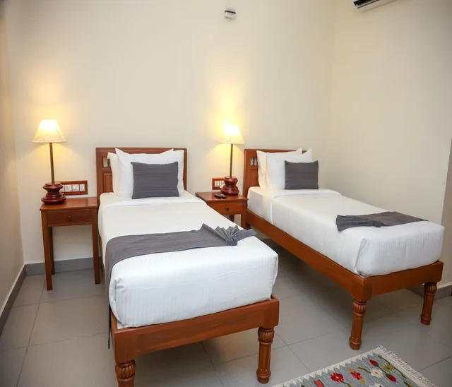 غرفة كلاسيكية بسريرين منفصلين، Mango Hill La Serene Pondicherry 1/1