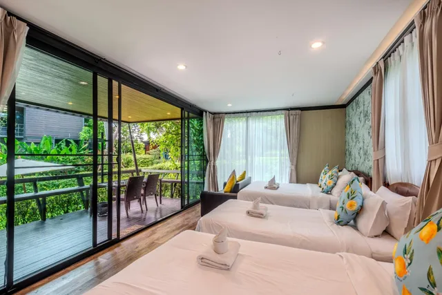 فيلا عائلية بسرير كوين وسريرين منفصلين، Limon Villa Khao Yai by SLH 1/1