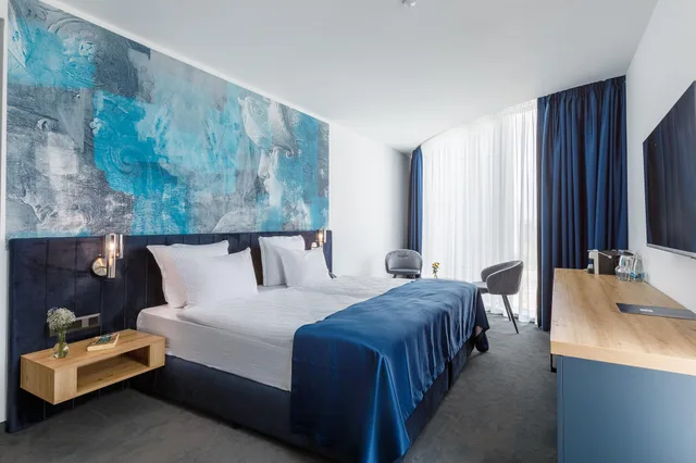غرفة ديلوكس مفردة بسرير كينج، Blue Star Luxury Hotel 1/1