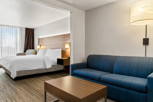 Suite, King Bed, Sofa, Holiday Inn Express Hotel And Suites Marion 4/8