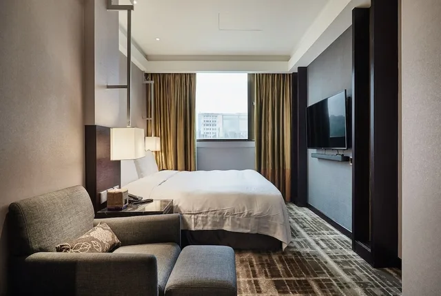 غرفة جونيور بسرير كينج وسرير كوين، The Tango Hotel Taipei Nanshi 2/6