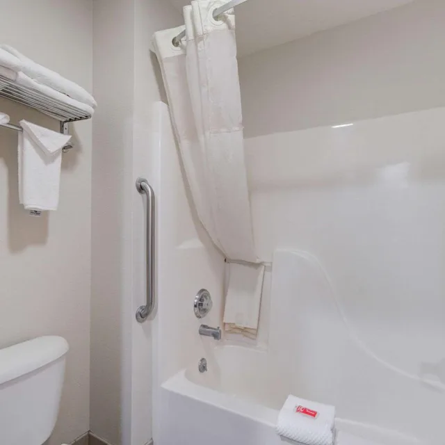 غرفة بسرير كينج يُسمح فيها بالحيوانات الأليفة لذوي الإعاقة، Econo Lodge Livingston Gateway To Yellowstone 3/5