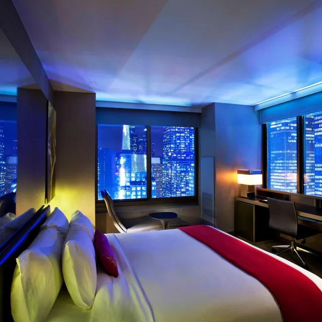Wow, Suite, King Bed, Broadway View، W New York Times Square 1/4