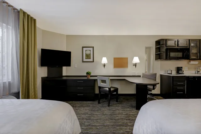 جناح استوديو بسريرين مزدوجين لذوي الإعاقة، Candlewood Suites Indianapolis - South 2/4