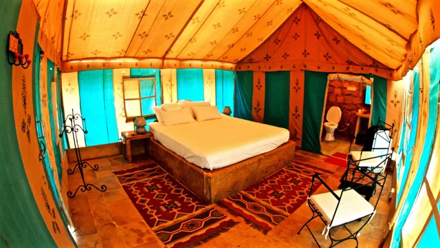 خيمة ديلوكس بسريرين منفصلين بغرفة نوم واحدة، Damodra Desert Camp 3/5