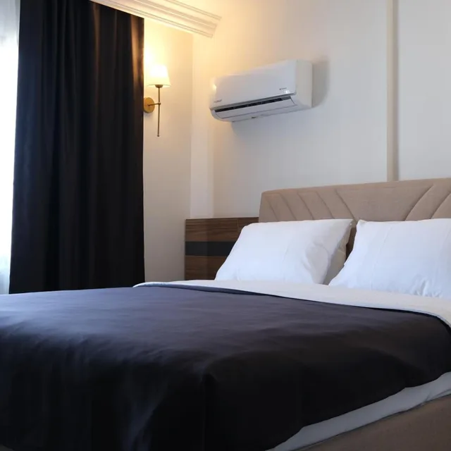 غرفة قياسية بسرير مزدوج أو سريرين منفصلين، Üstün Otel Alsancak 6/10