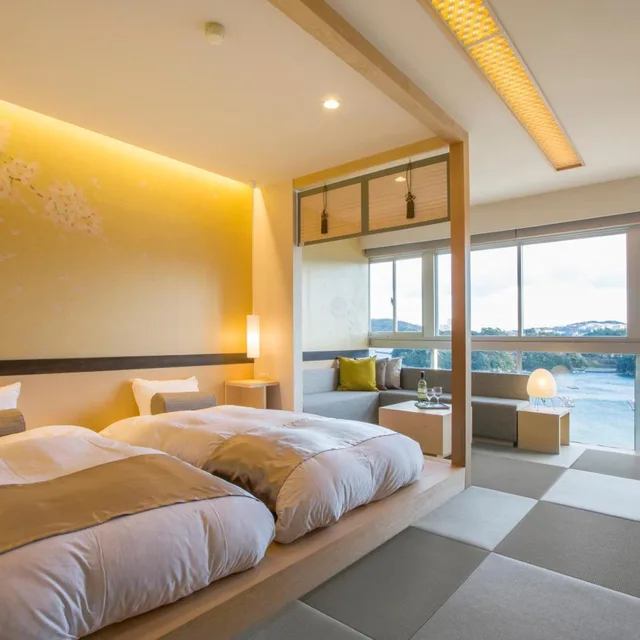Japanese, Superior, Twin Beds, Toba Grand Hotel 1/10