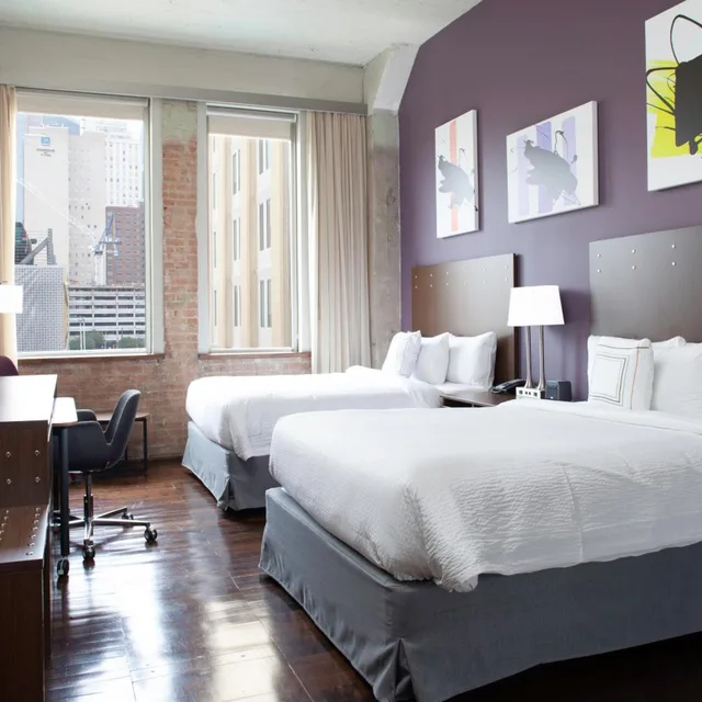 غرفة بسريرين كوين، Fairfield Inn And Suites Dallas Downtown 9/12
