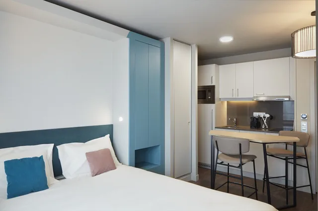 استوديو بسرير مزدوج، Aparthotel Adagio Paris Suresnes Longchamp 1/10