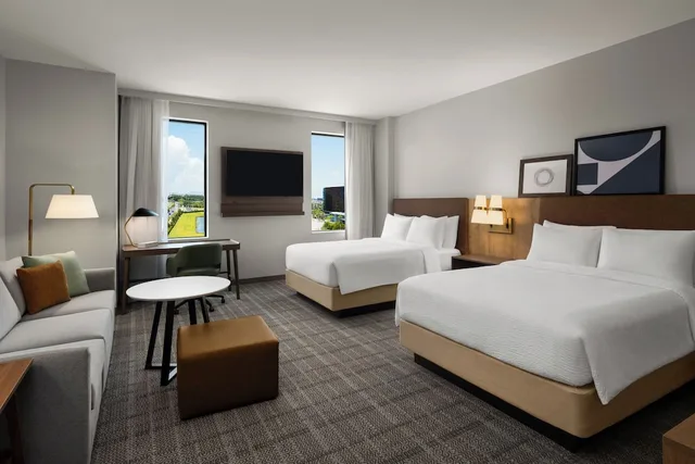 Studio, Suite, 2 Queen Beds, Bath and Shower, Kitchen, Accessible، Staybridge Suites Orlando Universal Blvd By Ihg 1/6