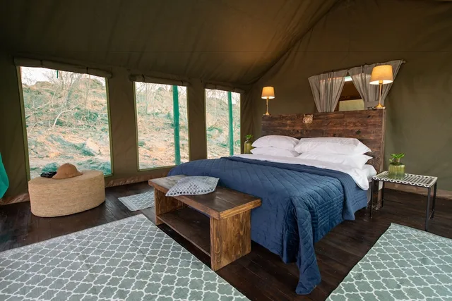 خيمة فاخرة بسرير كينج، Parsons Hilltop Safari Camp 4/5