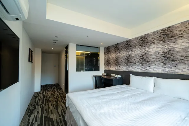 غرفة ديلوكس بسرير مزدوج، Hotelshere Taipei 1/5