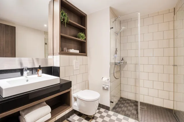 شقة بسرير كوين بغرفة نوم واحدة مع أريكة، Citadines Michel Hamburg 2/4