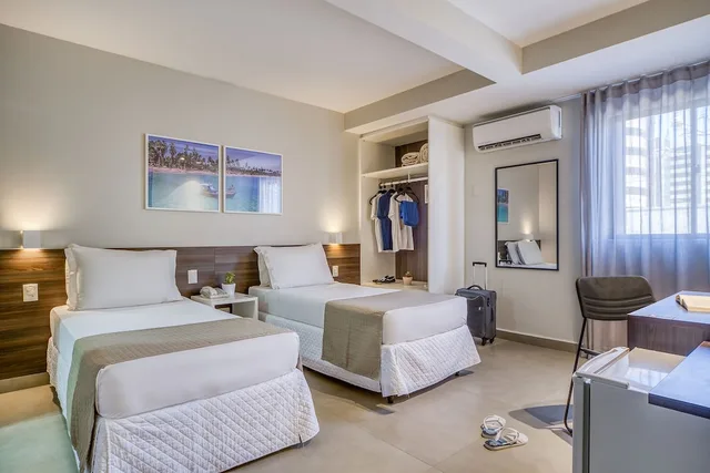 غرفة سوبيريور بإطلالة على المدينة، Tambaqui Praia Hotel 1/6