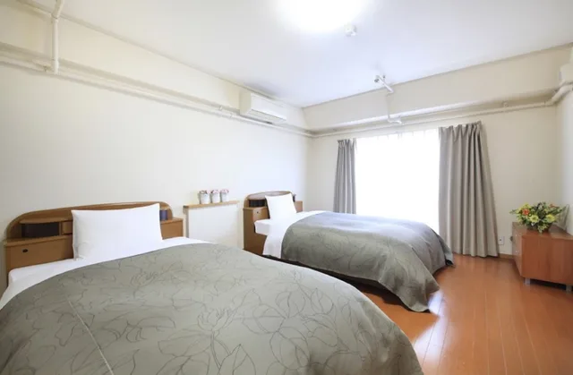 6 Futon Beds, Washing Machine, Large, Shinjuku Urban Hotel 1/2
