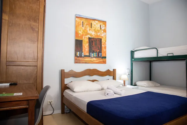 غرفة كومفورت رباعية بحمام خاص، Mango Tree Hostel 4/8