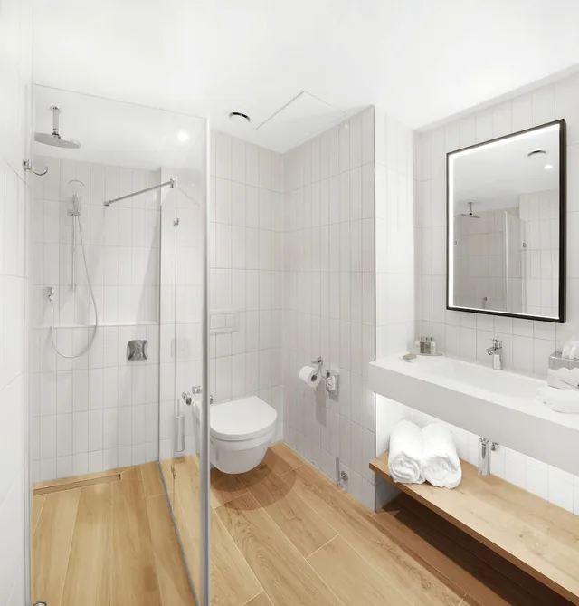 غرفة بسرير كينج، Hilton Garden Inn Bucharest Airport 5/5