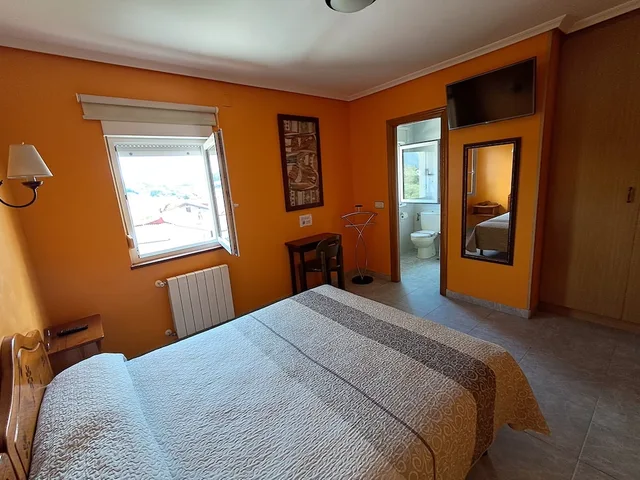 غرفة قياسية بسرير كوين بإطلالة على المدينة، La Casona 1/9