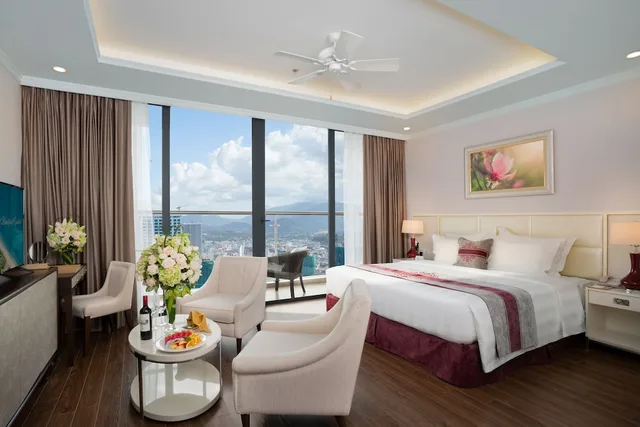 استوديو بسرير كينج، Vinpearl Beachfront Nha Trang 5/10