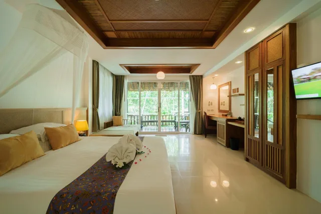 كوخ بسرير كينج، Ban Sainai Resort - SHA Extra Plus 4/10