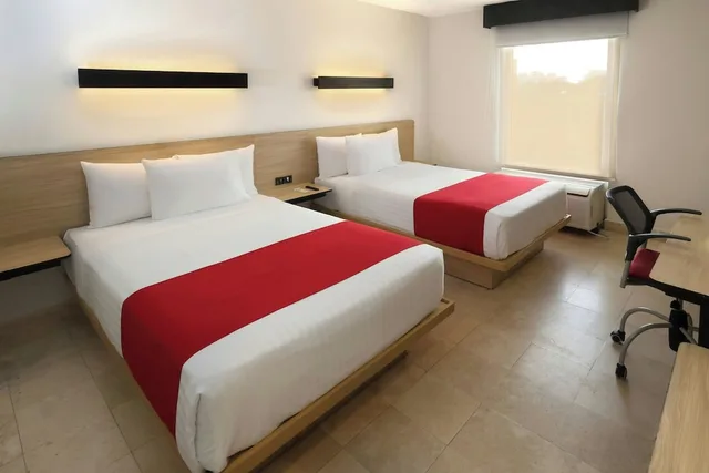 غرفة بسريرين مزدوجين، City Express by Marriott Cancun 2/10