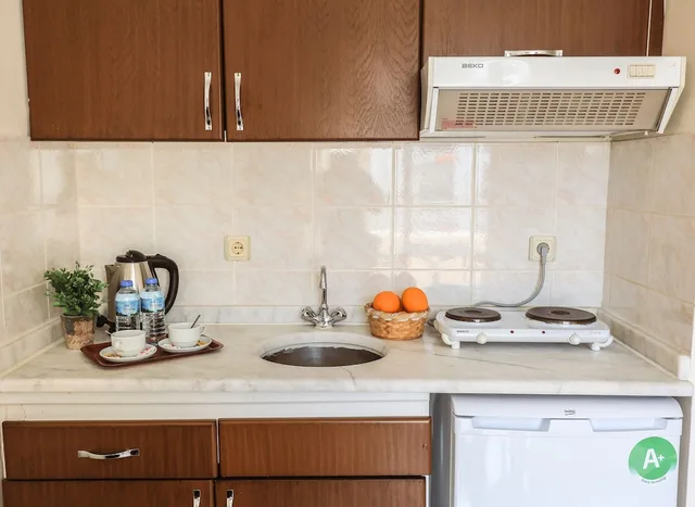 شقة بسريرين منفصلين بغرفة نوم واحدة مع أريكة، Liman Apartment 9/9