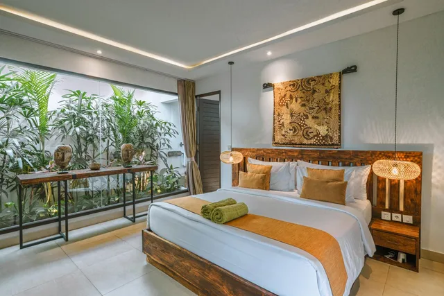 2 Bedrooms, Pool, Luxury, Villa, King Bed, Jungle View، K Club Ubud 3/8