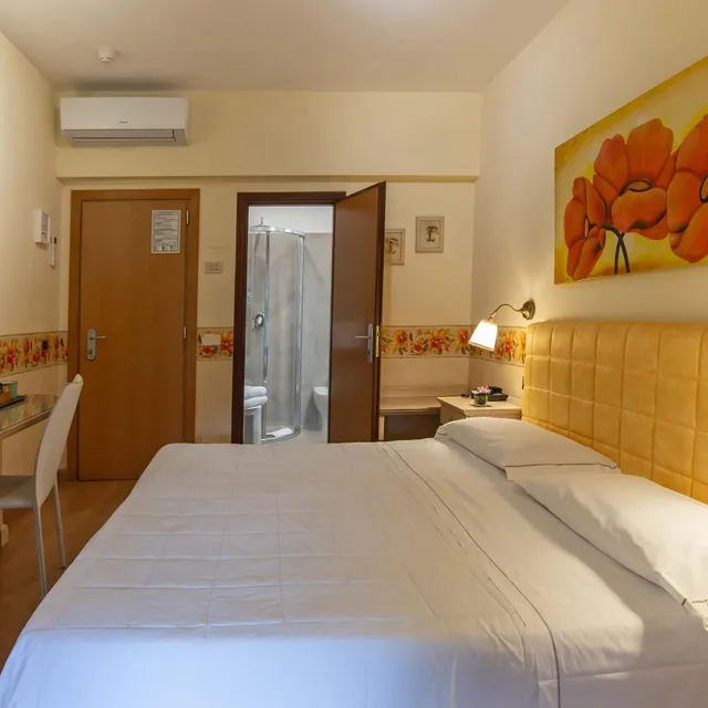 غرفة صغيرة مزدوجة بشرفة، Hotel Jane 5/10