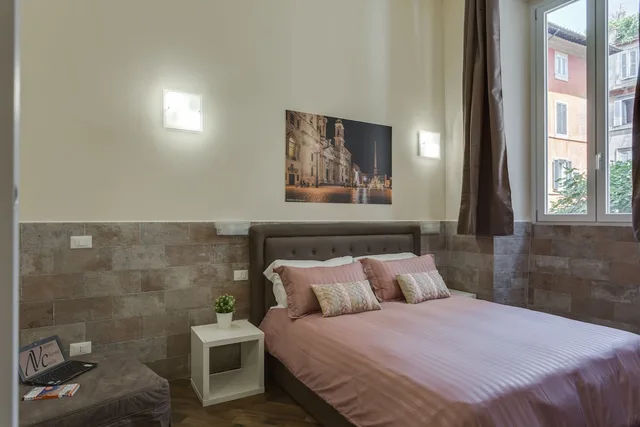 Connecting, Deluxe, Quadruple, 2 Queen Beds, Navona Charme Suite 2/4