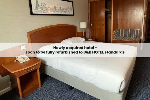 غرفة بسرير مزدوج، B&b Hotel London Heathrow 6/8