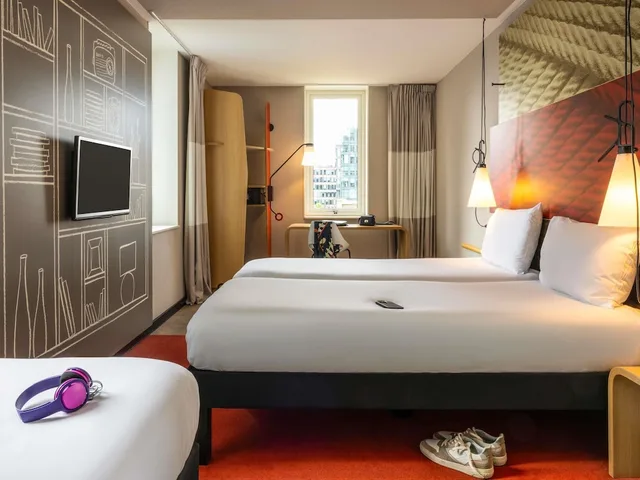 غرفة ثلاثية بثلاثة أسرّة، Ibis Rotterdam City Centre 9/10